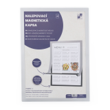 Nalepovací magnetická kapsa A3 stříbrná Nalepovací magnetická kapsa A3 stříbrná