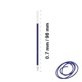 Náplň do kuličkových per s tlačítkovým systémem ovládání PILOT, modrá Náplň do kuličkových per s tlačítkovým systémem ovládání PILOT, modrá