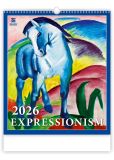 Nástěnný kalendář 2026 - Exkluzivní expresionismus