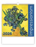 Nástěnný kalendář 2026 Impresionismus