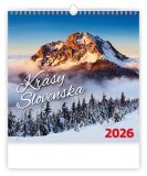 Nástěnný kalendář 2026 Krásy Slovenska