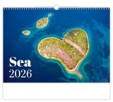 Nástěnný kalendář 2026 Moře