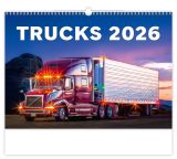 Nástěnný kalendář 2026 Nákladní automobily