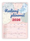 Nástěnný kalendář 2026 Rodinný plánovač