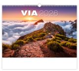 Nástěnný kalendář 2026 Via