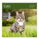 Nástenný kalendár 2027 Cats