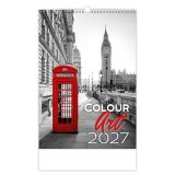Nástenný kalendár 2027 Colour Art
