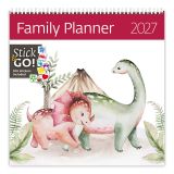 Nástenný kalendár 2027 Family Planner Nástenný kalendár 2027 Family Planner