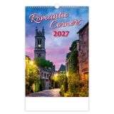 Nástenný kalendár 2027 Romantic Corners Nástenný kalendár 2027 Romantic Corners