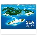 Nástenný kalendár 2027 Sea Nástenný kalendár 2027 Sea