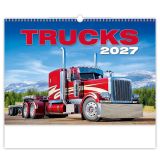 Nástenný kalendár 2027 Trucks Nástenný kalendár 2027 Trucks