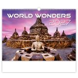 Nástenný kalendár 2027 World Wonders Nástenný kalendár 2027 World Wonders
