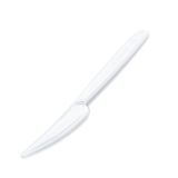 Nůž (PP) znovu použitelný bílý 18,5cm (50 ks) Nůž (PP) znovu použitelný bílý 18,5cm (50 ks)