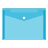 Obal PVC s patentkou průhledný A6