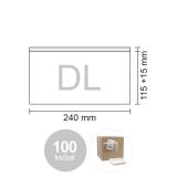 Obálka DL transportní 240 x 110 + 25 mm, bal / 100 ks Obálka DL transportní 240 x 110 + 25 mm, bal / 100 ks
