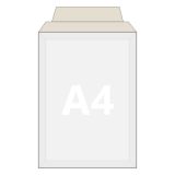 Obálka kartonová - formát A4, 1 ks