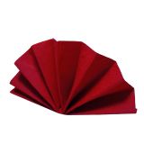 Obrousky DekoStar 38 x 38 cm bordové / 50ks / Obrousky DekoStar 38 x 38 cm bordové / 50ks /