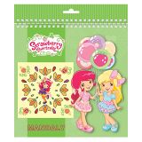 Omalovánka 21x21 cm - Akim - Strawberry Mandaly Omalovánka 21x21 cm - Akim - Strawberry Mandaly