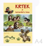 Omalovánka A4 - Krtek a kamarádi z lesa