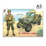 Omalovánka A5 - 2. světová válka