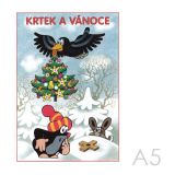 Omalovánka A5 Akim - Krtek a Vánoce