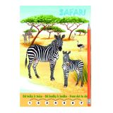 Omalovánka A5 Akim - Od tečky k tečce + tužka s gumou