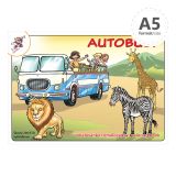 Omalovánka A5 - Autobusy