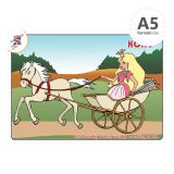 Omalovánka A5 - Koně