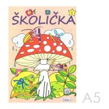 Omalovánka A5 Litera - Školička