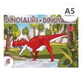 Omalovánka A5 LUX - Dinosauři Omalovánka A5 LUX - Dinosauři