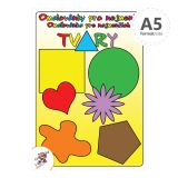 Omalovánka A5 - Pro Nejmenší Tvary