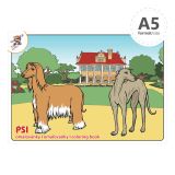 Omalovánka A5 - Psi