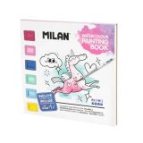 Omalovánka s vodovými barvami MILAN - Flowicorn