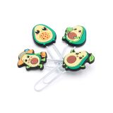 Ozdobná spona /záložka Avocado 7 cm (sada 4 ks) Ozdobná spona /záložka Avocado 7 cm (sada 4 ks)