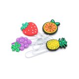 Ozdobná spona /záložka Fruits 7 cm (sada 4 ks) Ozdobná spona /záložka Fruits 7 cm (sada 4 ks)