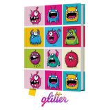PamátníkJUNIOR 14x18 cm, 80 list. čistý - Monsters