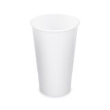 Papírový kelímek bílý Ø90mm 510ml `XL: 0,4L/16oz` [10 ks]