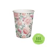 Papírový pohár PAW Eco 250 ml Gorgeous Roses