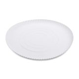Papírový talíř hluboký bílý O34cm [50 ks]