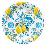 Papírový talíř PAW Eco 23 cm Sicilian Floral Whimsy / 8 ks