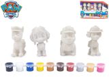 Paw Patrol - malování na figurku 4ks v krabičce Paw Patrol - malování na figurku 4ks v krabičce