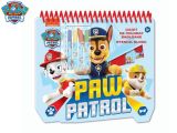 Paw Patrol sada omalovánek 20x21,5x2cm se šablonami, samolepkami a fixami 4ks