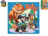 Paw Patrol: The Dino Movie puzzle 22x22cm T-Rex Timmy 24dílků v krabičce