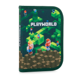 Penál 1 p. 2 chlopně, prázdný - Playworld