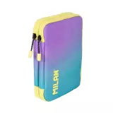 Penál 2-patrový/plný MILAN Sunset Green