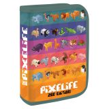 Pouzdro na tužky prázdné - 1 palanda JUNIOR S8 - Pixelife Zoo Edition