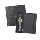 Pero kuličkové PARKER Jotter XL Core Grey GT + šedý zápisník