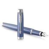 Pero plníci PARKER IM Writing Rituals Blue GT, hrot F