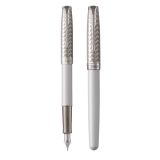 Pero plníci PARKER Sonnet Metal & Pearl CT 18K -F-