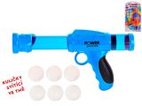 Pistole 26cm na kuličky svítící ve tmě 6ks 2barvy na kartě Pistole 26cm na kuličky svítící ve tmě 6ks 2barvy na kartě